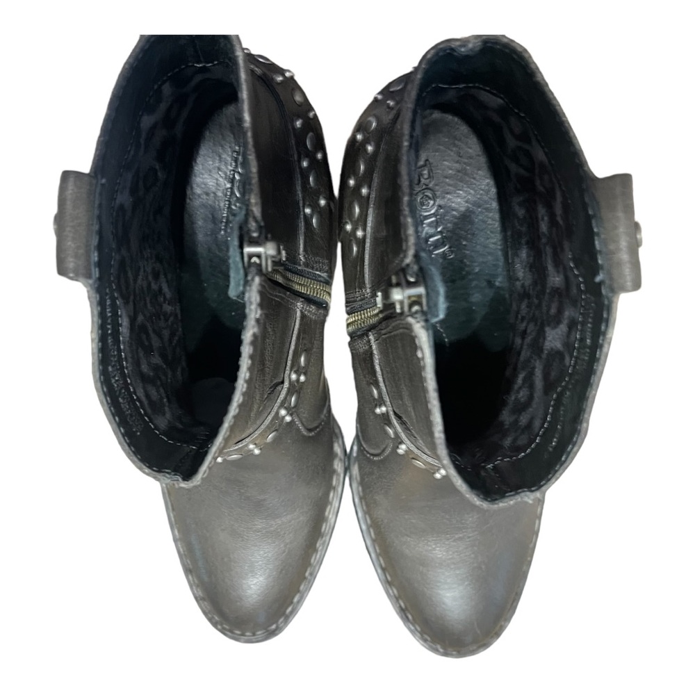 BORN Slater Studded Harness Western Boots Size 6.5 - Picture 9 of 12